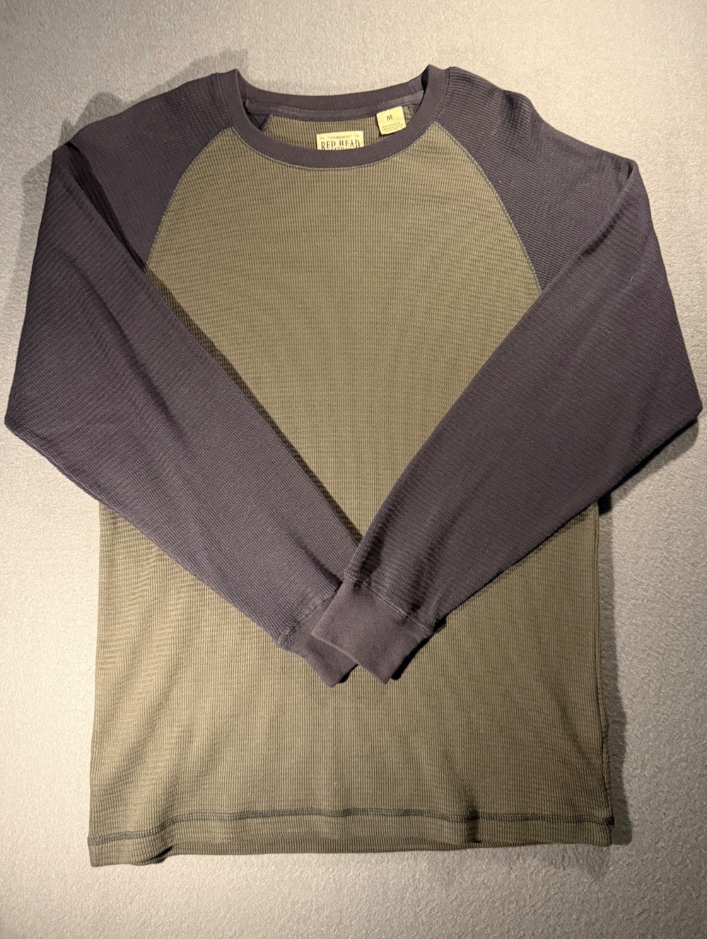 Red Head Brand Co. Men's Thermal Long Sleeve Shirt Size Medium